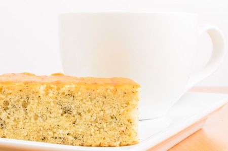 coffee and  cake ,coffee break