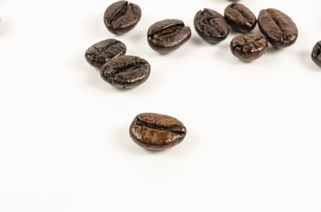 roasted coffee beansの写真素材