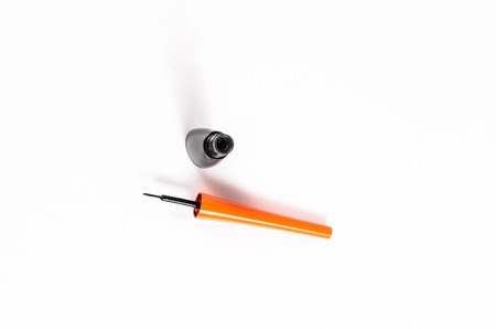 a set of eyeliner isolated on white backgroundの写真素材