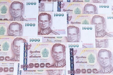 Abstract background of thai banknoteの写真素材