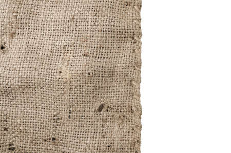 sack bag isolated on white background,の写真素材