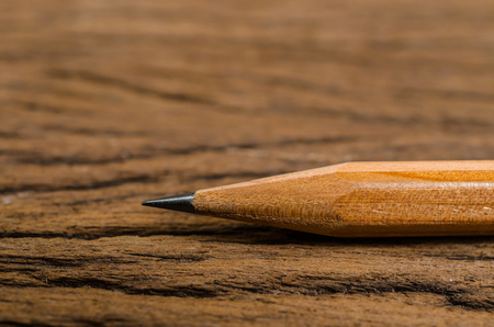 Natural wooden pencil , Ideal for offices, schools, home,の写真素材