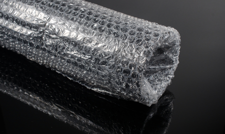 air bubble wrap packaging for protection product from damage in transportation