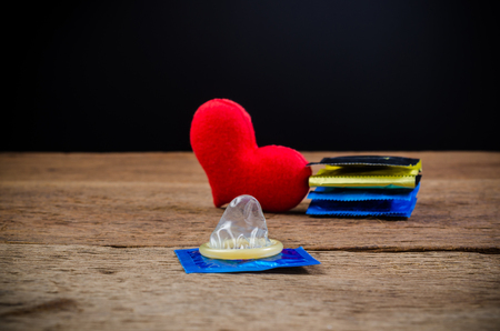 sex or love , valentine conceptの写真素材