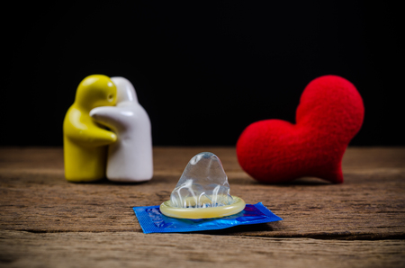 sex or love , valentine conceptの写真素材