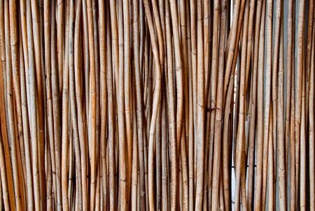 The texture of a bamboo wallの写真素材