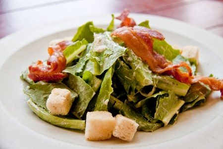 Bacon saladの写真素材