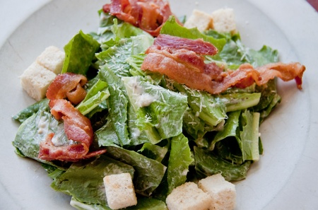 Bacon saladの写真素材