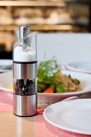 pepper and saltの写真素材