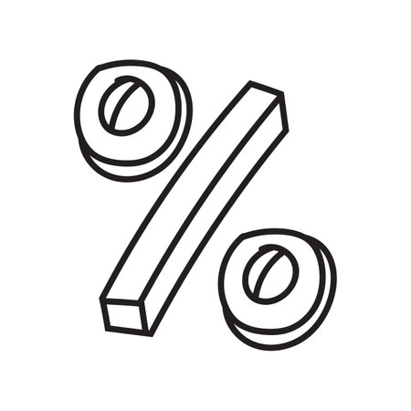 Business doodle icon. Hand drawn sketch. Coloring page. Vector illustration isolated on white background.のイラスト素材