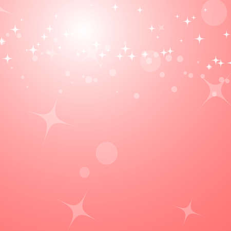 Abstract colored background with circles and stars. Suitable for design. Vector illustrationのイラスト素材