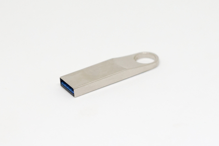 USB Flash drive on white background