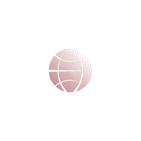 Flat paper cut style icon of globe. Vector illustrationのイラスト素材