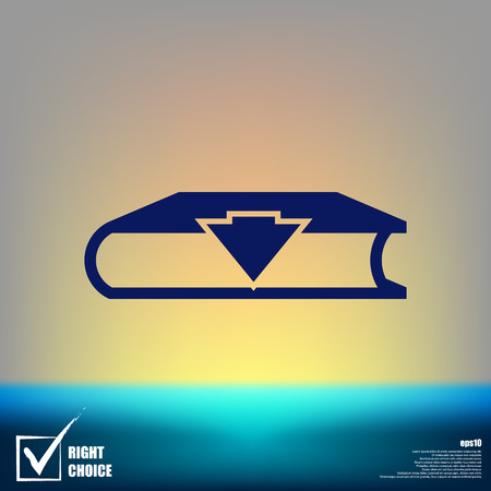 Download iconのイラスト素材