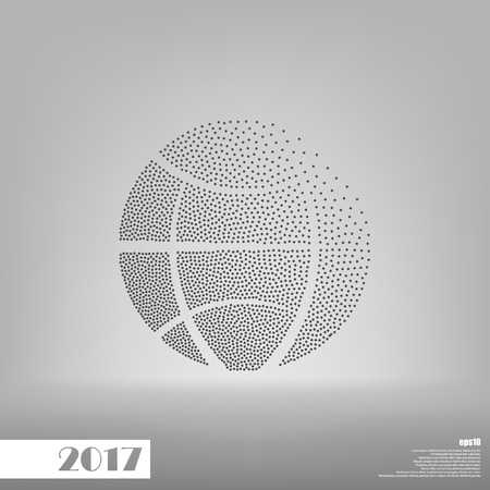 Flat paper cut style icon of globe. Vector illustrationのイラスト素材