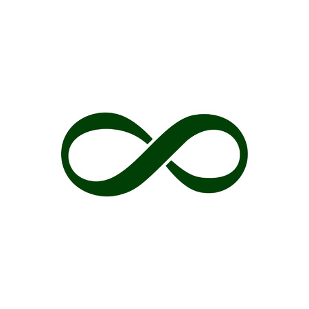 Limitless sign icon. Infinity symbol Isolatedのイラスト素材