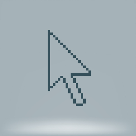 Arrow cursor stock icon illustration designのイラスト素材