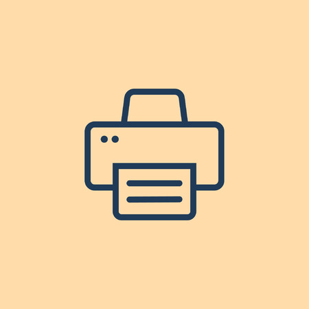 fax, web icon. vector designのイラスト素材
