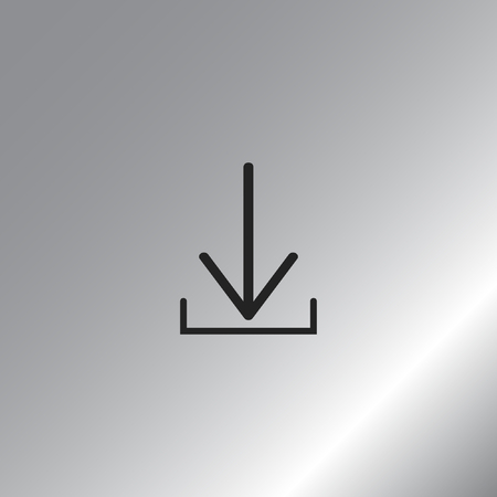 Download iconのイラスト素材