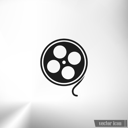 film reel iconのイラスト素材