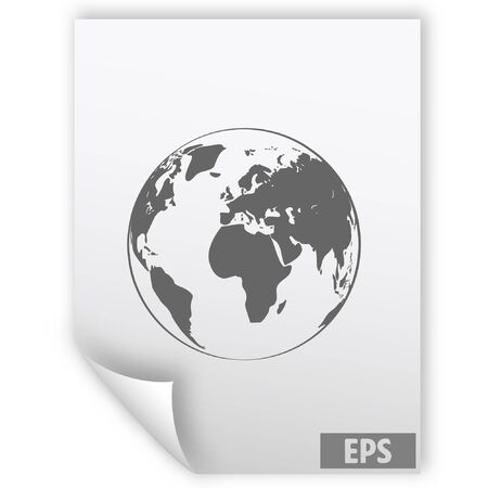 Globe vector iconのイラスト素材