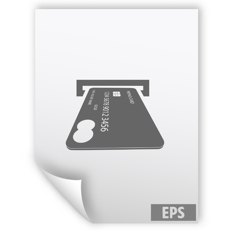 Credit card vector iconのイラスト素材