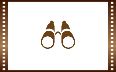 Binoculars icon.のイラスト素材