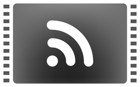 Wi-Fi symbol icon. Vector illustrationのイラスト素材