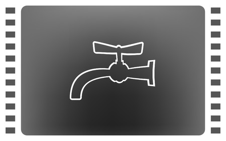 faucet vector iconのイラスト素材