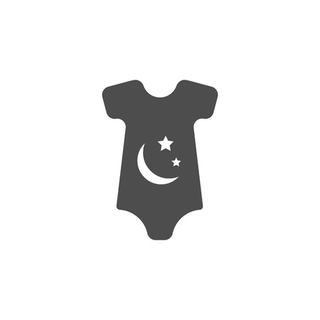 Baby rompers iconのイラスト素材