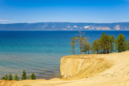 Olkhon island on Baikal Lake, Russia. Siberiaの写真素材
