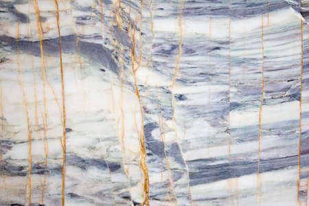 Closeup blue and white marble stone onyx texture for backgroundの写真素材