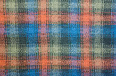 Scott pattern fabric texture for background, Top viewの写真素材