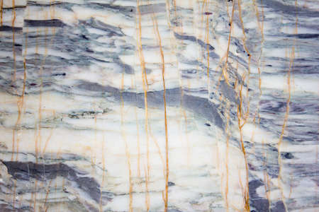 Closeup blue and white marble stone onyx texture for backgroundの写真素材