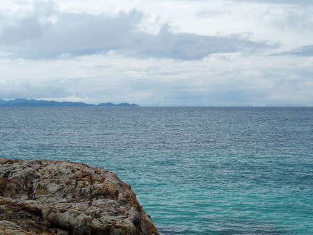 Rock and seaの写真素材