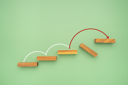 Business growth up to top overcoming challenges, and skips the crisis with a jump on a positive...