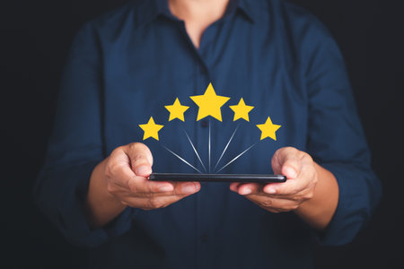 Best excellent services for satisfaction client giving a five-star rating. Customer feedback,...
