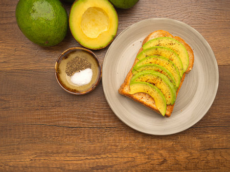The toast then topped pepper with sliced avocado, salt, and cayenne pepper. Avocados are a versatile...