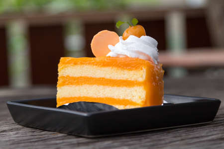 Sweet orange cakeの写真素材