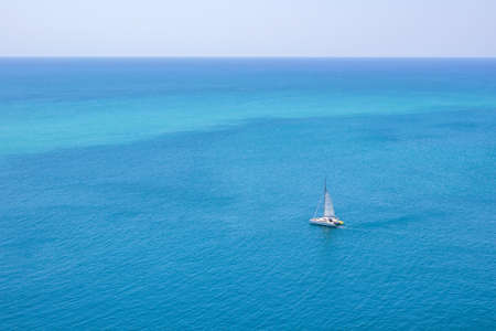 catamaran at Promthep cape phuket thailandの写真素材