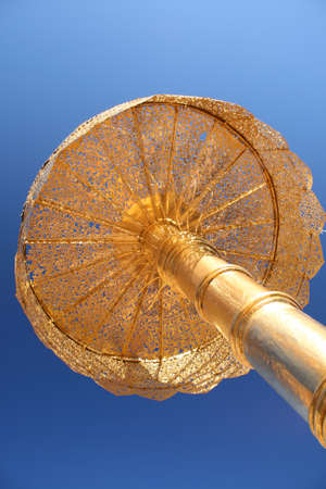 Umbrella tiered in Chiang mai north Thailand