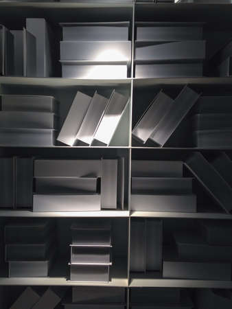 Bookshelf white lighting shadeの素材