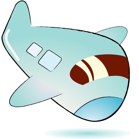 airplaneのイラスト素材