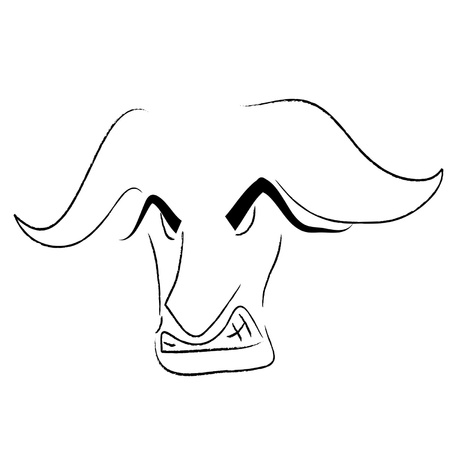 buffaloのイラスト素材