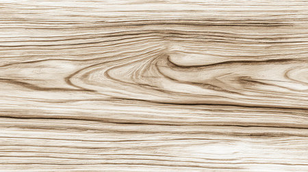 A high-resolution image of a natural wood texture featuring light and dark brown stripes. Perfect for backgrounds, design projects, or decorative purposes.の素材