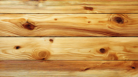 Beautifully textured wood planks showcasing distinct grain patterns and warm tones, perfect for rustic and modern design projects. Ideal for backgrounds.の素材