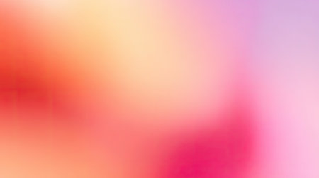 This soft abstract background showcases a vibrant gradient with smooth transitions, perfect for creative projects, design works, and artistic expressions.の素材