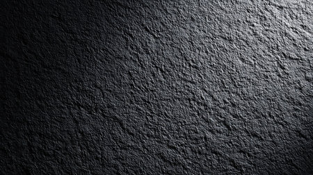 This image features a textured black surface with intricate patterns capturing natural light, creating a perfect backdrop for various design projects.の素材