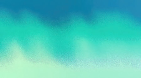 This image features a serene blend of blue and green gradients, creating a calming abstract background. Ideal for design projects or digital art.の素材