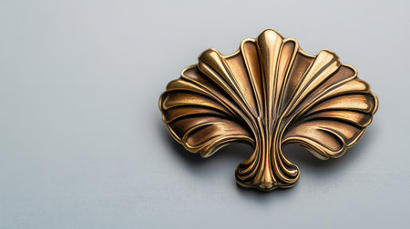 This elegant golden decorative element features a vintage design that adds a touch of luxury to any home decor project. Its intricate details and smooth surface make it a perfect accessory for creative designs.の素材
